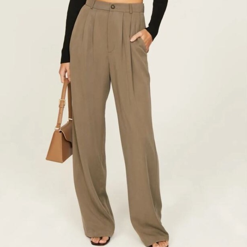 Reformation mason pants petite length
